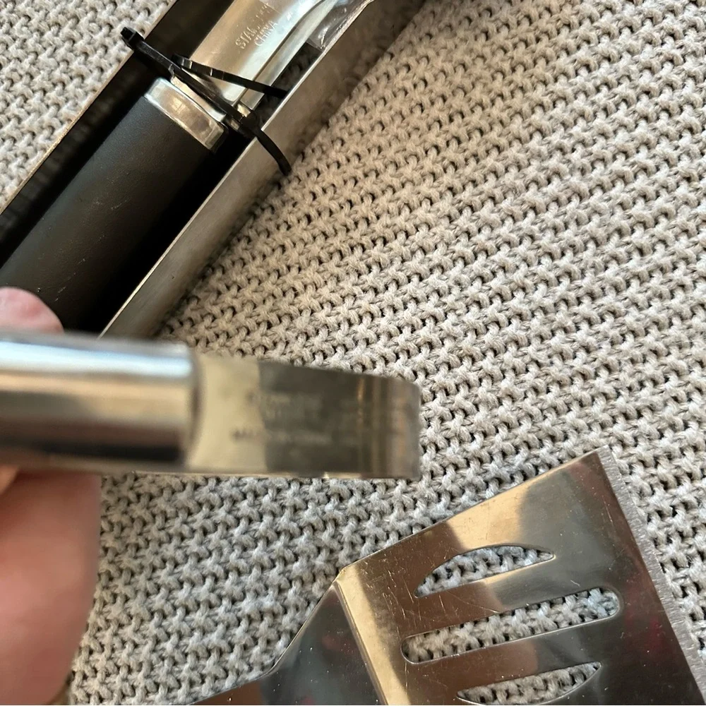 3/$20 4PC Stainless steel grill set NWOT